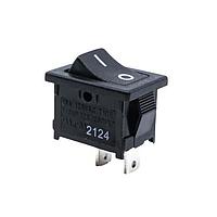 E-Switch RA111C1121 ສະຫນັບສະຫນູນ Power Rocker Switch 16A 125VAC 4.8mm Tab Off-On