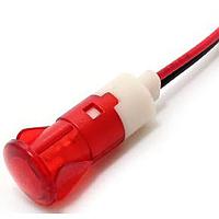 Mallory Sonalert FL1P-12QW-1-R12V Indicators LED RED 12MM SNAP 12VAC/DC