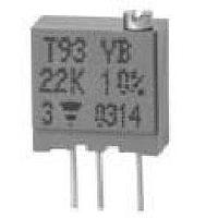 Vishay Sfernice T93XB201KT20 工業用グレード 3/8インチ SQ H/ADJ 200