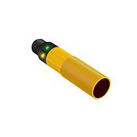 Banner Engineering S18SN6RQ 光電センサー EZ-BEAM S18シリーズ: 受光器; 測定範囲: 20 m; 入力: 10-30 V DC; 出力: 補完型NPN; 4ピン M12 一体型QD