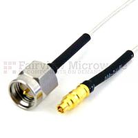 Fairview SCA97047 Mini SMP Female to SMA Male Cable SF-047 Coax