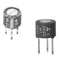 Vishay Sfernice T7YA202KT20 トリマ抵抗器 - シングルターン 1/4インチ 丸型 202