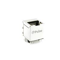 Đầu nối CONN,RJ45,ĐẦU VÀO TRÊN,1GD(Idr), 1:1 PIP , Đèn LED Vàng/Xanh, T&R Pulse Electronics JX3V-9025NLT