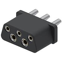 Dây Nguồn Được Che Bảo Vệ Cho Bảng Mạch, Ổ Cắm Đầu Cuối Dbl Rw Mill-Max 888-93-005-00-001000