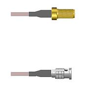 Amphenol Custom Cable Q-7100V0005108i RF Cable Assemblies SMA-SJ/HDBNC-SP G316 108I