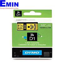 DYMO 63020716 D1 검정 / 노란색 테이프 (19mm x 7m)