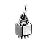 APEM 5646A9 미니어처 토글 스위치 SPDT 6A 125V 11.4mm 온-온