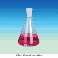 Bình tam giác Erlenmeyer, thạch anh, 500ml, 108 x cao 170mm, khớp nối 24/40 DaiHan SL.Qu.Fl025