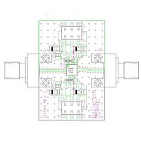 Qorvo CMD242K4-EVB RFアンプ DC-40 GHz 分散型アンプ