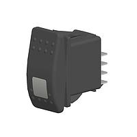 Carling Technologies JHA2BN0B-A9CMH-100 ສະຫນັບສະຫນູນ Rocker JHA2BN0B-A9CMH-100