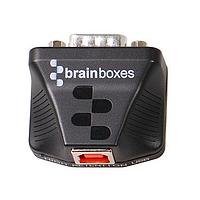 USB sang RS-422/485 Gọn nhẹ 1 Cổng RS422/485 Giữ kết nối USB cao 1MBaud Brainboxes US-320