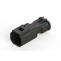 Vỏ Ổ Cắm 3 Chân 2A Đực HSNG Đen 1-1.25MM Bước 2MM EDAC 566-003-000-710