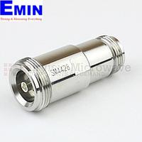 Fairview Microwave SM4428 4.1/9.5 Mini DIN Female to N Female Adapter (6 Ghz,  IP67 Mated)