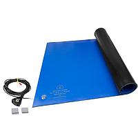 SCS 8216 Anti-Static Control Products MAT KIT, 3-LAYER VINYL, 8200 SERIES, DARK BLUE, 0.140"x30"x60"