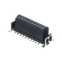 Đầu nối 20 chân 1.27 SMC cái thẳng loại SMT Harwin M55-6002042R