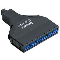 Đầu nối cáp quang 12 sợi QN SFQ cassette, chuẩn OS2 Panduit FQ9N-12-10U