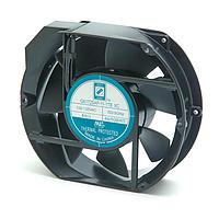 Quạt hướng trục, 150x172x51mm, 115VAC, 293CFM, 50W, 61dBA, 3300 vòng/phút, ổ bi, đầu cốt Orion Fans OA172SAP-11-1TBXC