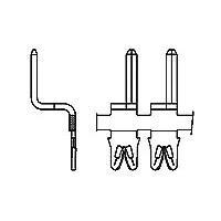 Siameze 131-137-014=TAB AMP Connectors - TE Connectivity 1601070-2