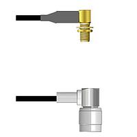 Amphenol Custom Cable Q-2R04W0008048i RF Cable Assemblies SMA-RJB/TNC-RP RG58 48I