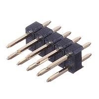 Amphenol Commercial Products G800LQ591018EU Pin Strip Pin Header 2.54mm Pitch STR DIP,2x5Pin,Full G/F,LCP,6.0mm*2.54mm*3.0mm,Color-Black