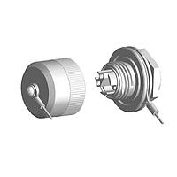 Đầu nối REC, Đai ốc khóa, Không tích hợp, Chìa khóa 1, Bộ nắp chống bụi FM (4) MTFP1100C, (2) MTFP1175 Amphenol FSI FS4H8000-6A13K