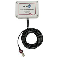 Dwyer RHU-R016 Compact Humidity Transmitter w/ Detachable Filter, 16 ft Range (RH: Capacitive Polymer humidity sensor, 140 °F)