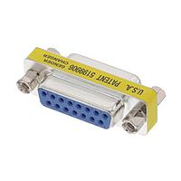 Bộ chuyển đổi D-Sub & đổi đầu nối Bộ chuyển đổi D-Sub mini 15 chân cái sang cái AIM-Cambridge / Cinch Connectivity Solutions 30-9532