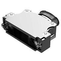 Amphenol Positronic D104000AWNE0/AA Banded Backshell D-Sub Backshell  Low Profile,Banded Ellipt Top slot M internal hex,  Size 6