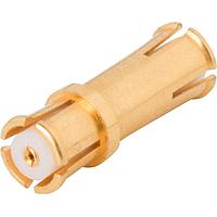 Amphenol SV Microwave 1290-4009 RF Adapters - In Series SMP F to F Bullet 50 Ohm OAL 0.396
