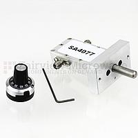 Fairviewmicrowave SA4077 0 to 40 dB Continuously Variable Attenuator SMA Female To SMA Female From 8 GHz To 12.4 GHz Rated To 5 Watts in a Dial Design