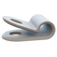 Essentra Components 22CC50D0187B Cable Clamp Cable Clamp, Screw Mount, .188 Hold, .500 Width