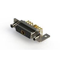 EDAC 630-11W1240-2TE Mixed Contact D-Sub Connectors Right-angle Power Combo D-Sub Connector