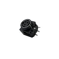 Adam Tech MPJ-3P DC Power Connectors CONNECTOR, MINI DIN JACK