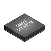 Bridgetek BT881Q-R Capacitive Touch TFT graphics controller IC with in-built cap touch and audio functionality, QFN-48, Reel