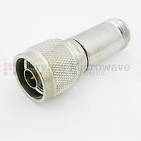 Fairview SA3N-01 1 dB Fixed Attenuator N Male To N Female Up To 3 GHz Rated To 2 Watts With Brass Tri-Metal Body