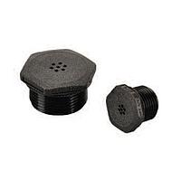 Heyco 3553B Threaded Vent Plug TVP NPT 1/2 BLACK NO FILTER