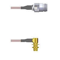Amphenol Custom Cable Q-2002P0005096i RF Cable Assemblies N-SJ/SMA-RJB G316 96I