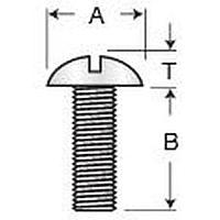 Máy 100 PK MACH 8-32X3/8 Eagle Plastic Devices 5721-832-3/8-SS