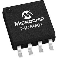 Microchip Technology 24CSM01-E/SM EEPROM 1Mbit 3.4MHz I2C SERIAL , E-Temp, ECC, SOIJ