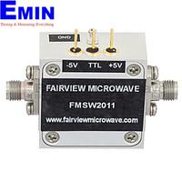 FairviewMicrowave FMSW2011 2.92mm PIN Diode Switch SPST (50 Ohm, 50 MHz - 40 GHz, +30 dBm, 2.92mm Female)