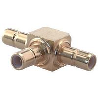 HUBER+SUHNER 46_SMB-50-0-2/111_NE RF Adapters - Tee SMB jack(f), jack(f), jack(f)