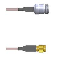 Amphenol Custom Cable Q-2403F000H060i ສາຍສະບັບ RF N-SJ/SMA-SP G142 60I