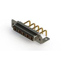 Đầu nối D-Sub tiếp xúc hỗn hợp Đầu nối D-Sub kết hợp nguồn góc phải EDAC 630-5W5-250-1TC