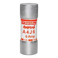 Mersen A4J6 고속 퓨즈, 클래스 J, 고속, 200kA AC/100kA AC, 600VAC, 300VDC, 6A