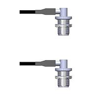 Amphenol Custom Cable Q-1S01S0008048i RF Cable Assemblies N-RJB/N-RJB RG58 48I