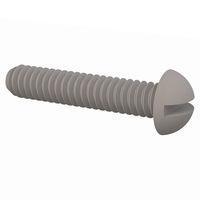 Vít Đầu Tròn Rãnh Ngang, Ren #3-48, Dài 1/2 inch Essentra Components 010348R050