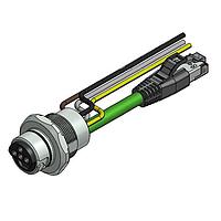 Cáp Ethernet / Cáp Mạng ENP-17-1-FSPST3PEDBU4-V4-45S-RS8.33-1/1/G6/150/034 Amphenol CONEC 57-02811