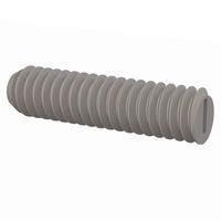 Essentra Components 012520G100 Set Screw Set Screw, Slotted Head, 1/4-20 Thread, 1 Lg
