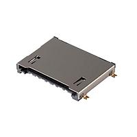 Đầu Nối Thẻ 21 Vị Trí, Đẩy Vào, Kéo Ra, SMT, Chiều Cao 3.9 mm Trên Bảng Mạch Same Sky (formerly CUI Devices) SD7-2-B