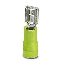 Ống bọc đầu cốt màu vàng 4 - 6mm2 6.3x0.8 PHOENIX CONTACT 3240056